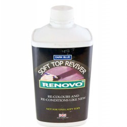 Renovo Soft Top Reviver, Blå 1 Liter, infärgningsvätska för cabriolet
