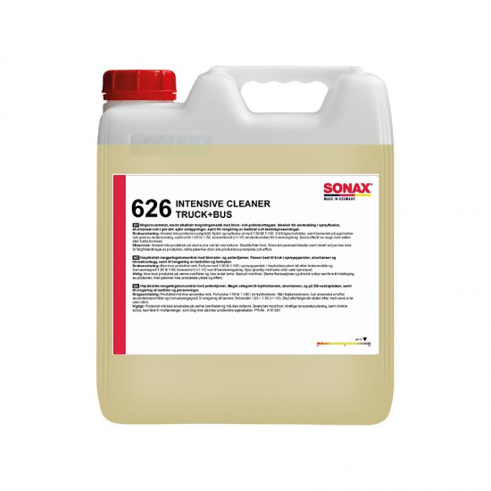 Sonax Intensive Cleaner 626, 10 Liter kemikaliesvepet