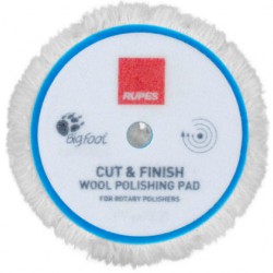 Rupes 6 tum Wool Cut & Finish Rotary Polishing Pad 150mm