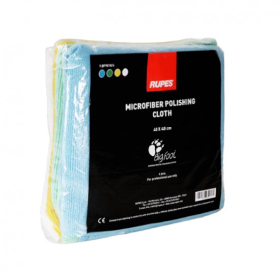 Rupes Microfiberduk 4-pack Premiumkvalitet!