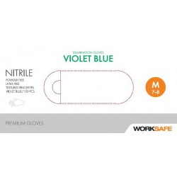 Worksafe Nitrile PF Blålila XL