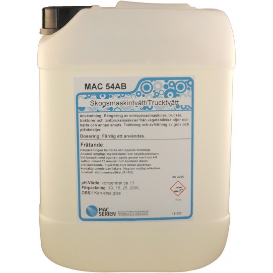 Mac 54AB Skogsmaskinstvätt 10 Liter
