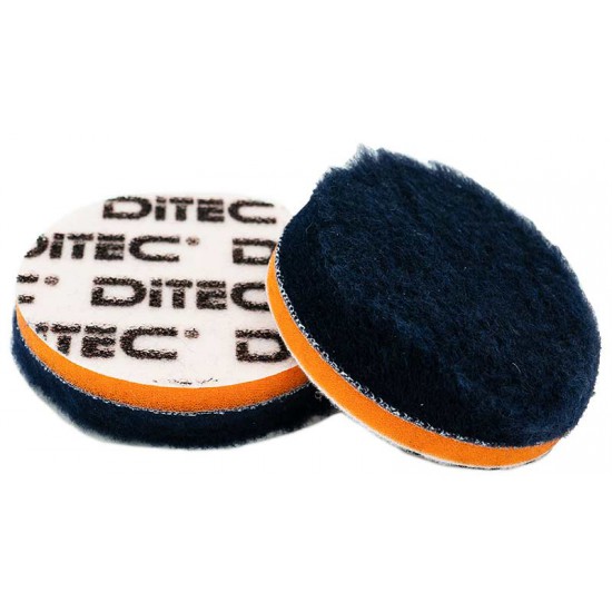DITEC 3 tum polerrondell Ø 80 mm wool pad  Blue/Orange 5-pack